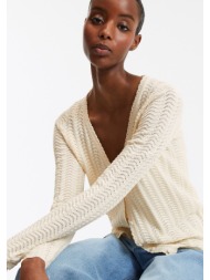 ζακέτα με λεπτή πλέξη