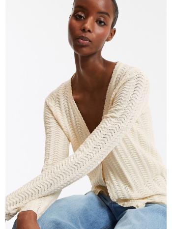 ζακέτα με λεπτή πλέξη