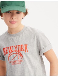 κοντομάνικο t-shirt με ...