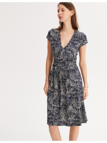 εβαζέ μίντι φόρεμα με γεωμετρικό μοτίβο