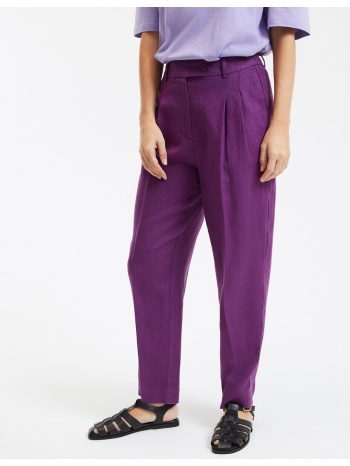 σιγκαρέτ ψηλόμεσο παντελόνι από λινό σε προσφορά