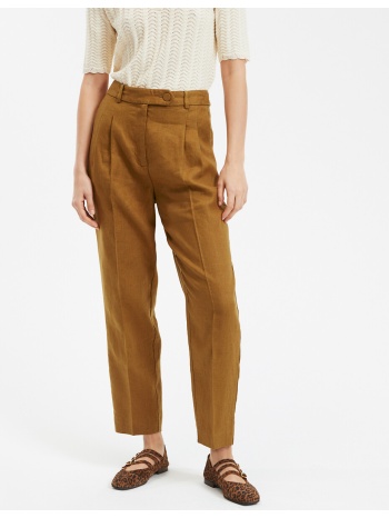 σιγκαρέτ ψηλόμεσο παντελόνι από λινό σε προσφορά