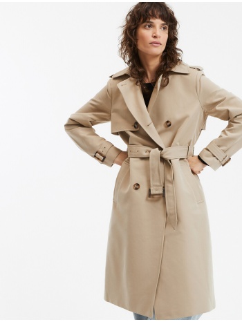 καμπαρντίνα με διπλό κούμπωμα