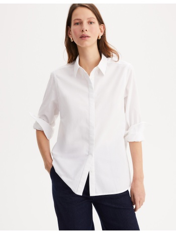 μακρυμάνικο πουκάμισο από βαμβακερή ποπλίνα σε προσφορά