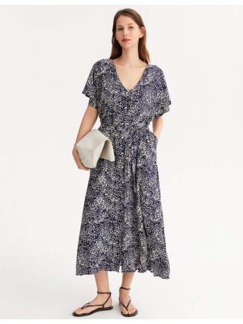 εβαζέ μακρύ φόρεμα με φλοράλ μοτίβο