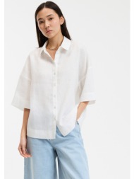 λινό πουκάμισο με ...