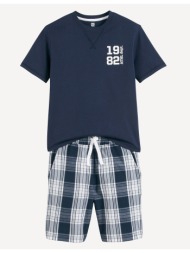 βαμβακερή πιτζάμα με σορτς