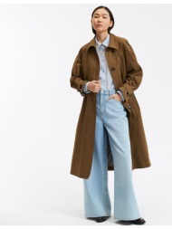 μακριά καμπαρντίνα με κουμπιά