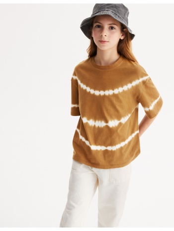 κοντομάνικο t-shirt με μοτίβο tie & dye