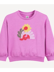 φούτερ με μοτίβο μπροστά