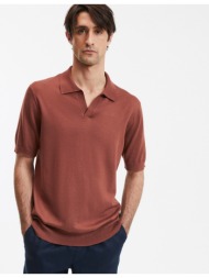 κοντομάνικο πλεκτό με v ...