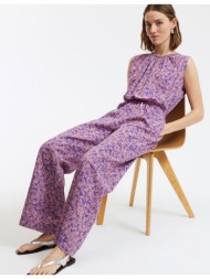 ολόσωμη εμπριμέ φόρμα χωρίς μανίκια