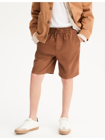 βερμούδα από βαμβάκι λινό