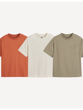 σετ 3 κοντομάνικα t-shirt
