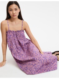 μακρύ φλοράλ φόρεμα με ...