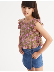 αμάνικη cropped μπλούζα ...