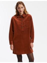 κοντό φόρεμα από βελούδο κοτλέ