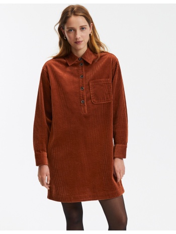 κοντό φόρεμα από βελούδο κοτλέ