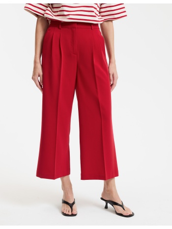 φαρδύ παντελόνι κάπρι με πένσες