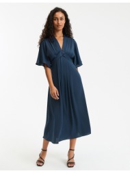 μακρύ φόρεμα με v και ...