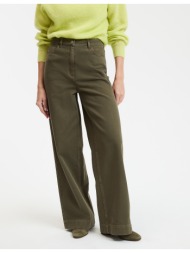 ψηλόμεσο φαρδύ παντελόνι