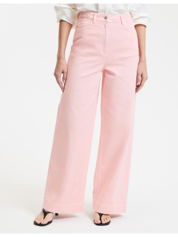 ψηλόμεσο φαρδύ παντελόνι