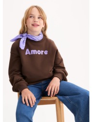 φούτερ με στρογγυλή ...