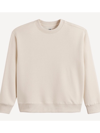 φούτερ με στρογγυλό λαιμό από jersey