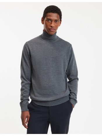 λεπτό πλεκτό με λαιμό ζιβάγκο