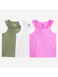 σετ 3 μπλούζες αμάνικες