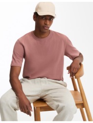 t-shirt με στρογγυλό λαιμό από βαμβακερό τζέρσεϋ