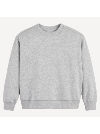 φούτερ με στρογγυλό λαιμό από jersey