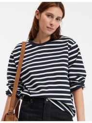 τ-shirt με ρίγες