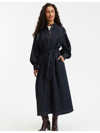 φόρεμα από denim σε a γραμμή