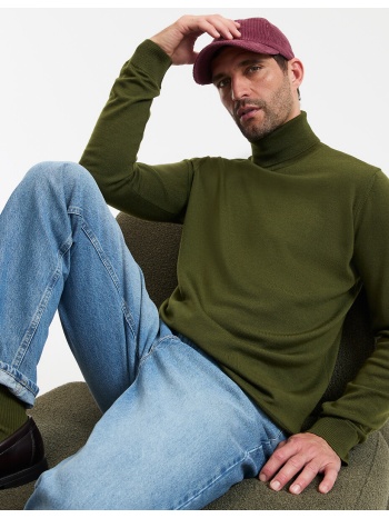 λεπτό πλεκτό με λαιμό ζιβάγκο