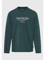 μακρυμάνικο t-shirt με funky buddha τύπωμα στο στήθος