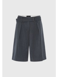 ριγέ βερμούδα με ζώνη