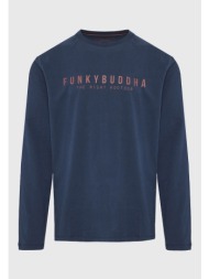 t-shirt με funky buddha τύπωμα στο στήθος