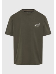 relaxed t-shirt με vintage τύπωμα στην πλάτη