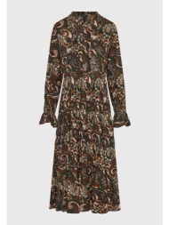 all over printed midi φόρεμα