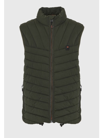 ανδρικό αμάνικο καπιτονέ μπουφάν