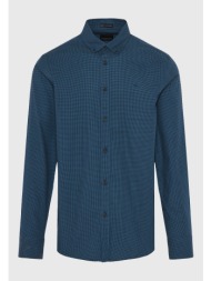 ανδρικό βαμβακερό καρό πουκάμισο