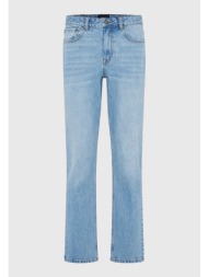 straight fit τζιν παντελόνι με washed effects