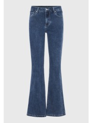 flare fit τζιν παντελόνι