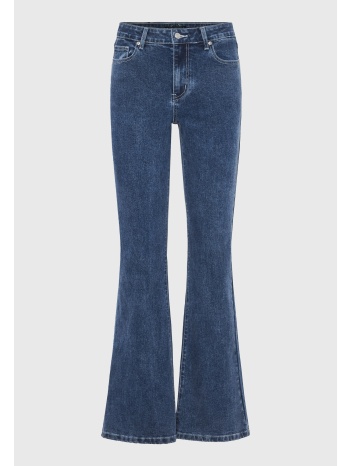 flare fit τζιν παντελόνι