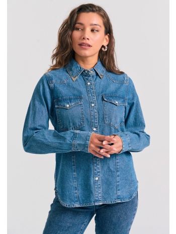 γυναικείο τζιν πουκάμισο