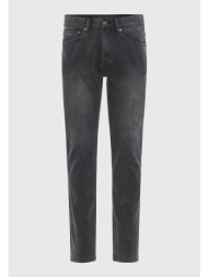 slim fit τζιν παντελόνι με ελαφρύ ξεθώριασμα