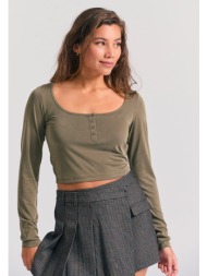 henley γυναικεία μπλούζα