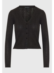 rib ζακέτα με glitter