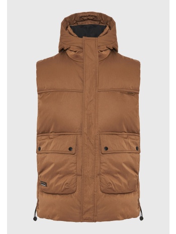 ανδρικό αμάνικο καπιτονέ μπουφάν